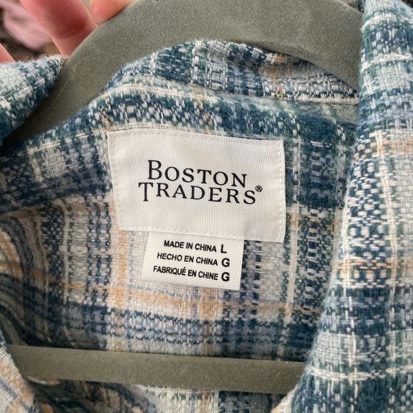 Boston Traders Plaid Shacket - Picture 4 of 7